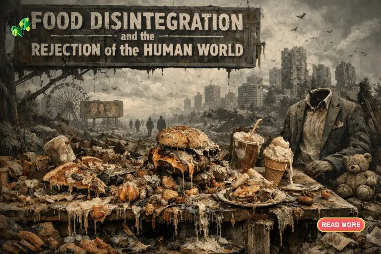 Food Disintegration and the Rejection of the Human World